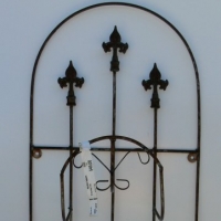 Wrought Iron Hose Trellis